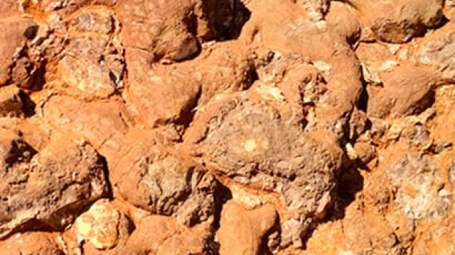Lavas almohadilladas (pillowlavas) de Alamedilla